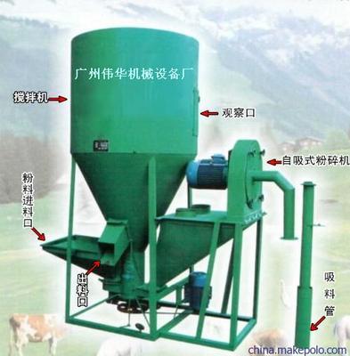 【供應(yīng)廣東豬飼料攪拌機(jī) 廣西飼料攪拌機(jī) 四川飼料混合機(jī)價(jià)錢】價(jià)格,廠家,圖片,攪拌機(jī),廣州偉華機(jī)械-